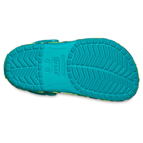 Crocs Kids' Crocband Glow Confetti Band Clog